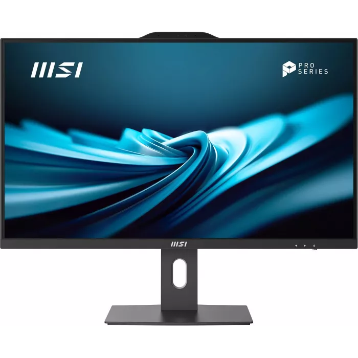Моноблок MSI Pro AP272P 14M-1210RU 27" Full HD i5 14400 (2.5) 16Gb SSD512Gb UHDG 730 Windows 11 Pro GbitEth WiFi BT 120W клавиатура мышь Cam черный 1920x1080