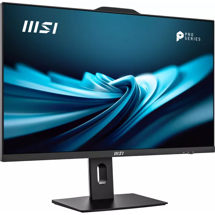 Моноблок MSI Pro AP272P 14M-1210RU 27" Full HD i5 14400 (2.5) 16Gb SSD512Gb UHDG 730 Windows 11 Pro GbitEth WiFi BT 120W клавиатура мышь Cam черный 1920x1080
