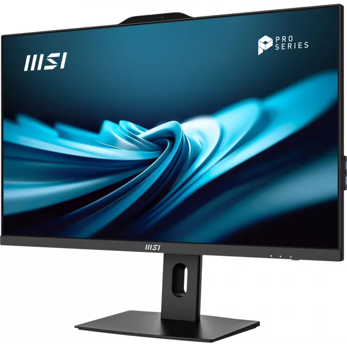 Моноблок MSI Pro AP272P 14M-1210RU 27" Full HD i5 14400 (2.5) 16Gb SSD512Gb UHDG 730 Windows 11 Pro GbitEth WiFi BT 120W клавиатура мышь Cam черный 1920x1080