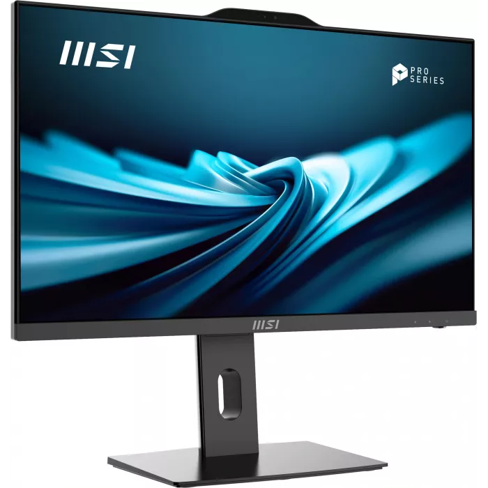 Моноблок MSI Pro AP242P 14M-685XRU 23.8" Full HD i5 14400 (2.5) 8Gb SSD512Gb UHDG 730 без ОС GbitEth WiFi BT 120W клавиатура мышь Cam черный 1920x1080