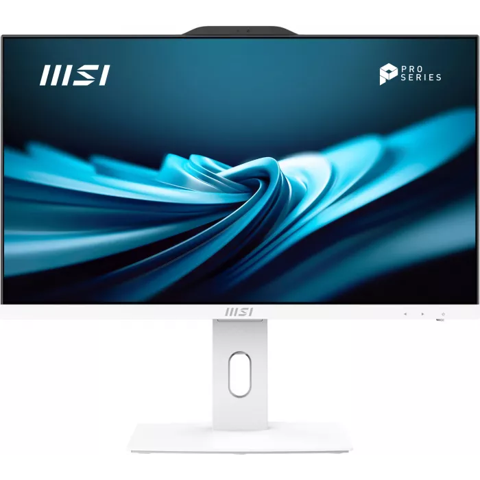 Моноблок MSI Pro AP242P 14M-1214RU 23.8" Full HD i5 14400 (2.5) 16Gb SSD512Gb UHDG 730 Windows 11 Pro GbitEth WiFi BT 120W клавиатура мышь Cam белый 1920x1080