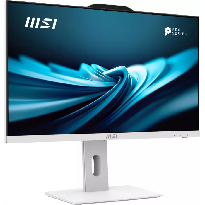 Моноблок MSI Pro AP242P 14M-1214RU 23.8" Full HD i5 14400 (2.5) 16Gb SSD512Gb UHDG 730 Windows 11 Pro GbitEth WiFi BT 120W клавиатура мышь Cam белый 1920x1080