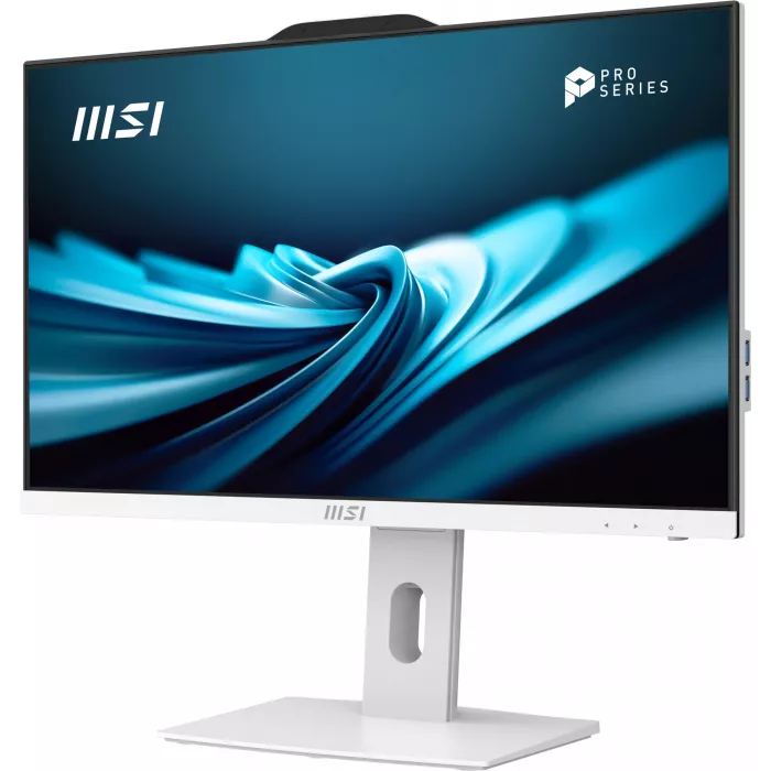 Моноблок MSI Pro AP242P 14M-1214RU 23.8" Full HD i5 14400 (2.5) 16Gb SSD512Gb UHDG 730 Windows 11 Pro GbitEth WiFi BT 120W клавиатура мышь Cam белый 1920x1080