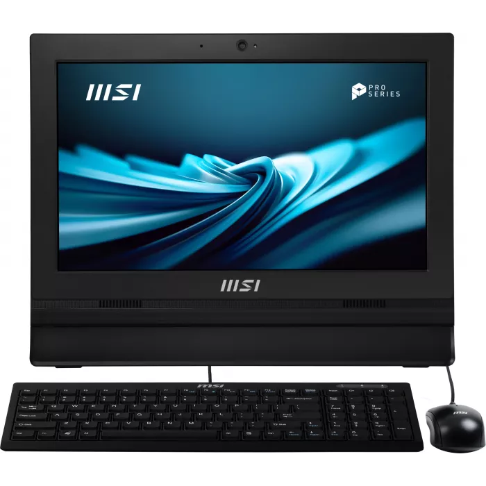 Моноблок MSI Pro AP162T ADL-083XRU 15.6" Full HD Touch N100 (0.8) 8Gb SSD500Gb UHDG CR без ОС 2xGbitEth WiFi BT 65W клавиатура мышь Cam черный 1920x1080