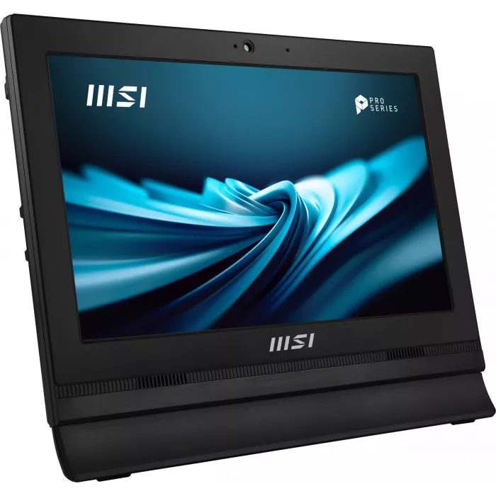 Моноблок MSI Pro AP162T ADL-083XRU 15.6" Full HD Touch N100 (0.8) 8Gb SSD500Gb UHDG CR без ОС 2xGbitEth WiFi BT 65W клавиатура мышь Cam черный 1920x1080
