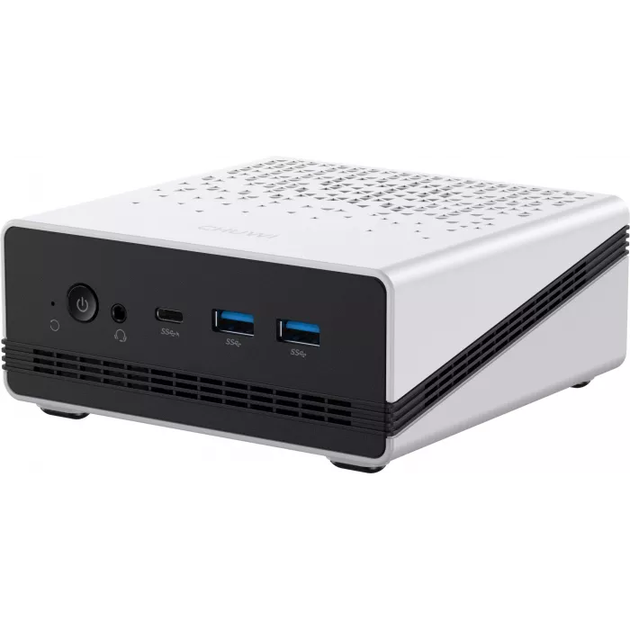 ПК Мини Chuwi UBox Ryzen 5 6600H (3.3) 16Gb SSD512Gb 660M Windows 11 Pro 2x2.5GbitEth WiFi BT 90W белый/черный
