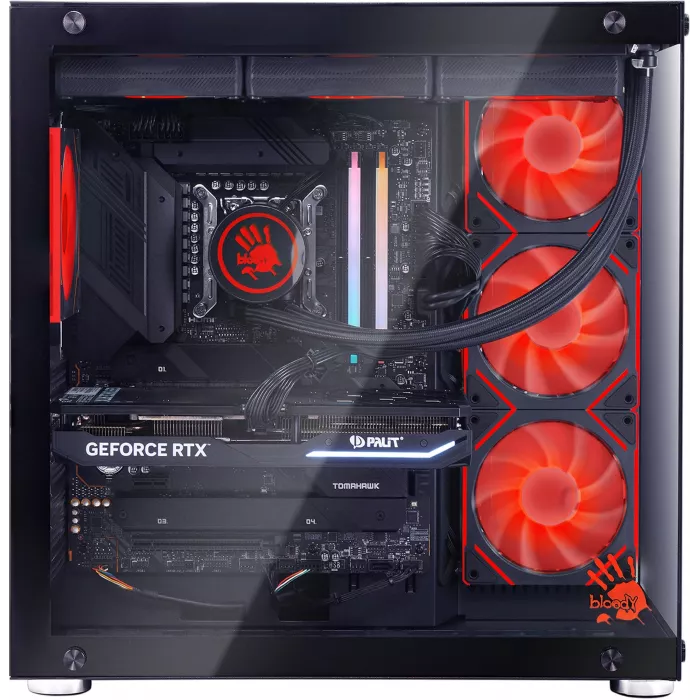 ПК Bloody BD-PC CZ79C3 MT i7 14700F (2.1) 64Gb SSD1Tb RTX5080 16Gb Windows 11 Home 64 GbitEth 850W черный (RUS) (2086028)