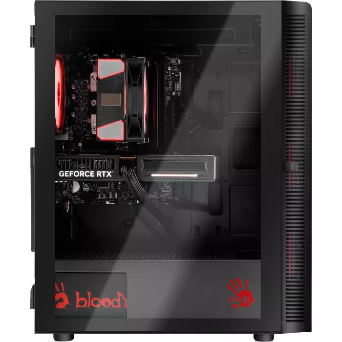 ПК Bloody BD-PC CB76T2 TWR i5 14400F (2.5) 32Gb SSD1Tb RTX5060 8Gb Windows 11 Home 64 2.5xGbitEth 650W черный (RUS) (2141962)