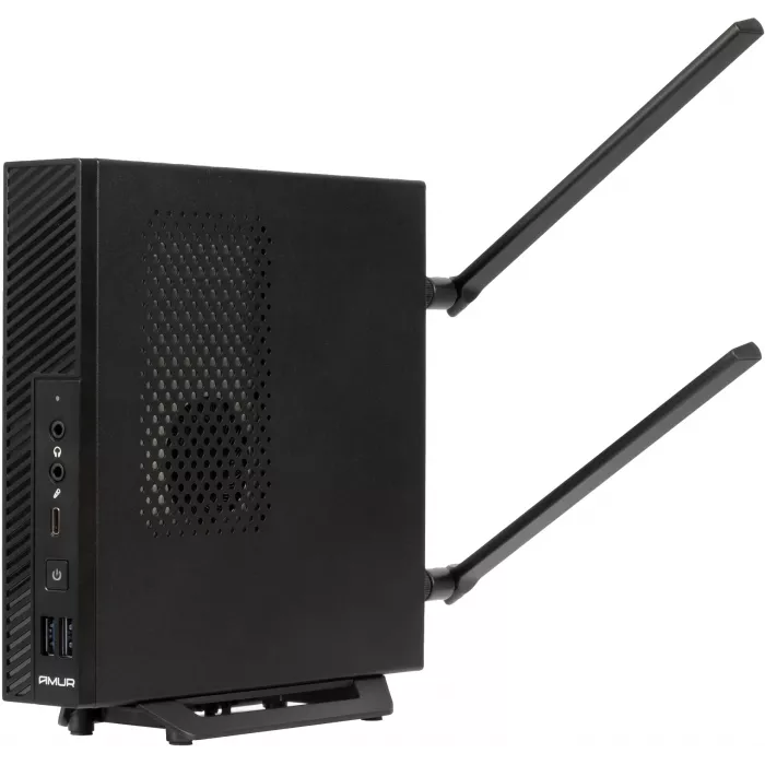 ПК Мини Amur Финвал H6I12 АМУЕ.466219.002 i5 12400 (2.5) 16Gb SSD512Gb UHDG 730 без ОС GbitEth WiFi BT 120W черный (RUS) (АМУЕ.466219.002 2169846)