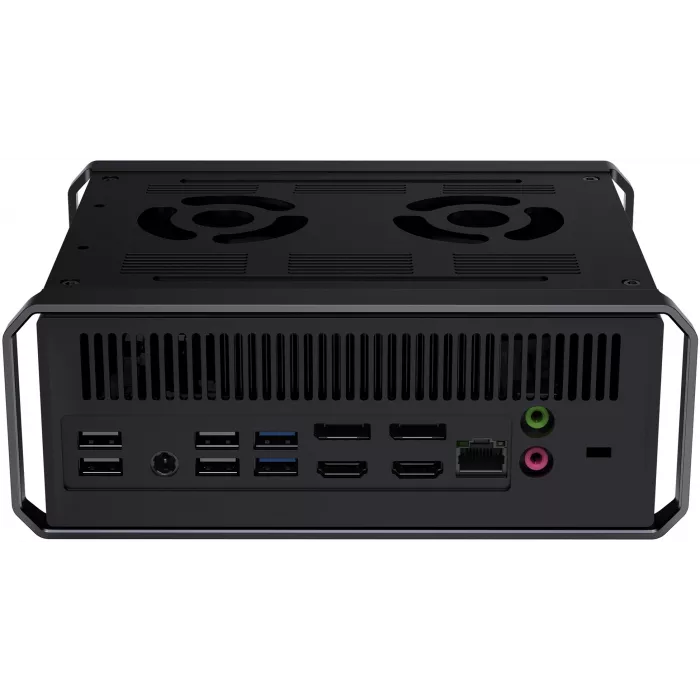 ПК Мини Chuwi CoreBox i5 13420H (2.1) 16Gb SSD512Gb UHDG Windows 11 Pro 2.5xGbitEth WiFi BT 120W серый/черный