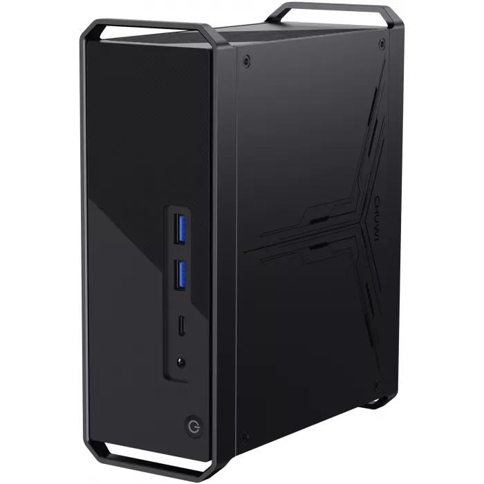 ПК Мини Chuwi CoreBox i5 13420H (2.1) 16Gb SSD512Gb UHDG Windows 11 Pro 2.5xGbitEth WiFi BT 120W серый/черный