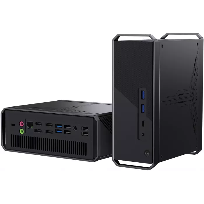 ПК Мини Chuwi CoreBox i5 13420H (2.1) 16Gb SSD512Gb UHDG Windows 11 Pro 2.5xGbitEth WiFi BT 120W серый/черный