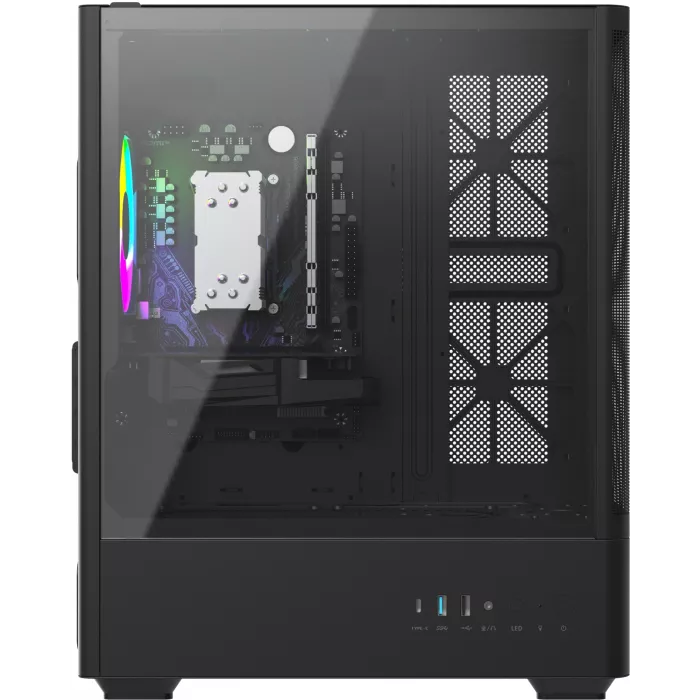 ПК Teclast G03 Ryzen 5 5600 (3.5) 16Gb SSD512Gb RTX3050 6Gb Windows 11 Pro GbitEth WiFi BT 400W черный (G03 560016G5123050BKRU)