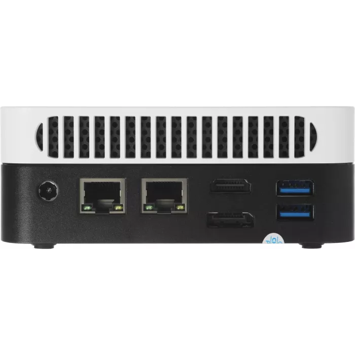 Неттоп Chuwi LarkBox X i3 1220P (1.5) 8Gb SSD256Gb UHDG Windows 11 Pro 2xGbitEth WiFi BT 65W черный/белый