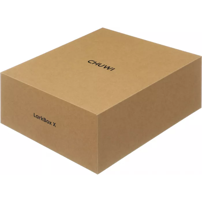 Неттоп Chuwi LarkBox X i3 1220P (1.5) 8Gb SSD256Gb UHDG Windows 11 Pro 2xGbitEth WiFi BT 65W черный/белый