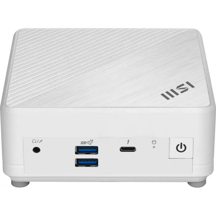 Неттоп MSI Cubi 5 1M-461BRU Core 7 150U (1.8) Graphics без ОС 2.5xGbitEth+1xGbitEth WiFi BT 65W белый (936-B0A822-461)