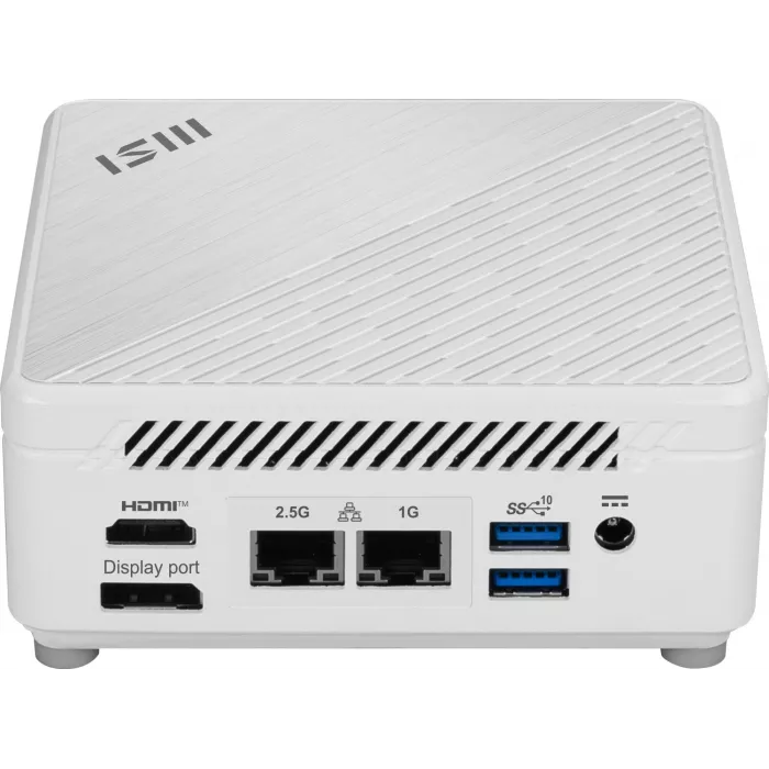 Неттоп MSI Cubi 5 1M-461BRU Core 7 150U (1.8) Graphics без ОС 2.5xGbitEth+1xGbitEth WiFi BT 65W белый (936-B0A822-461)