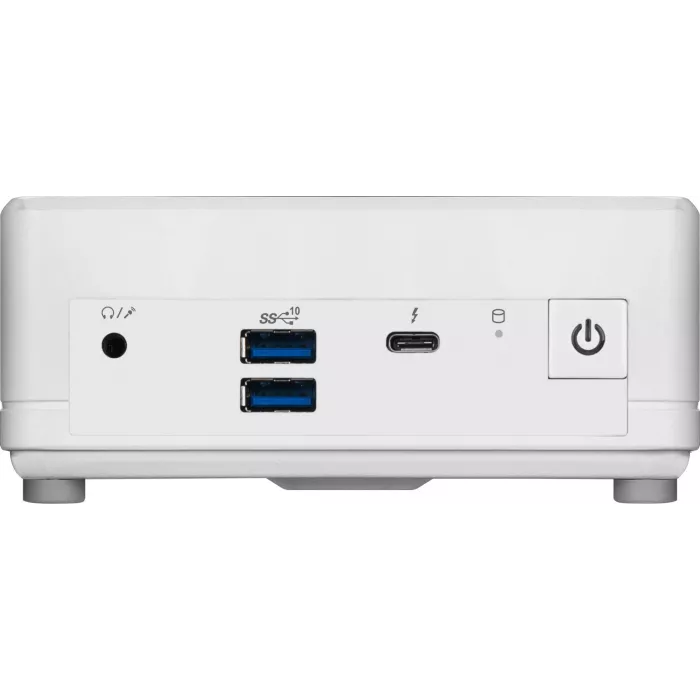 Неттоп MSI Cubi 5 1M-461BRU Core 7 150U (1.8) Graphics без ОС 2.5xGbitEth+1xGbitEth WiFi BT 65W белый (936-B0A822-461)