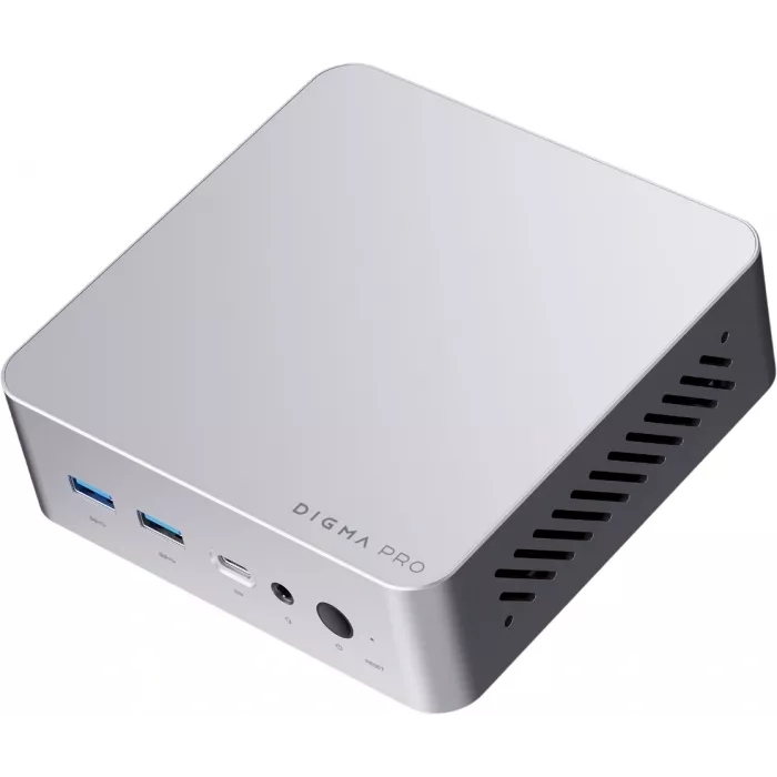 Неттоп Digma Pro Minimax X5 i5 13420H (2.1) 16Gb SSD512Gb UHDG Windows 11 Pro GbitEth WiFi BT 100W серебристый (DPP5-ADXW07)