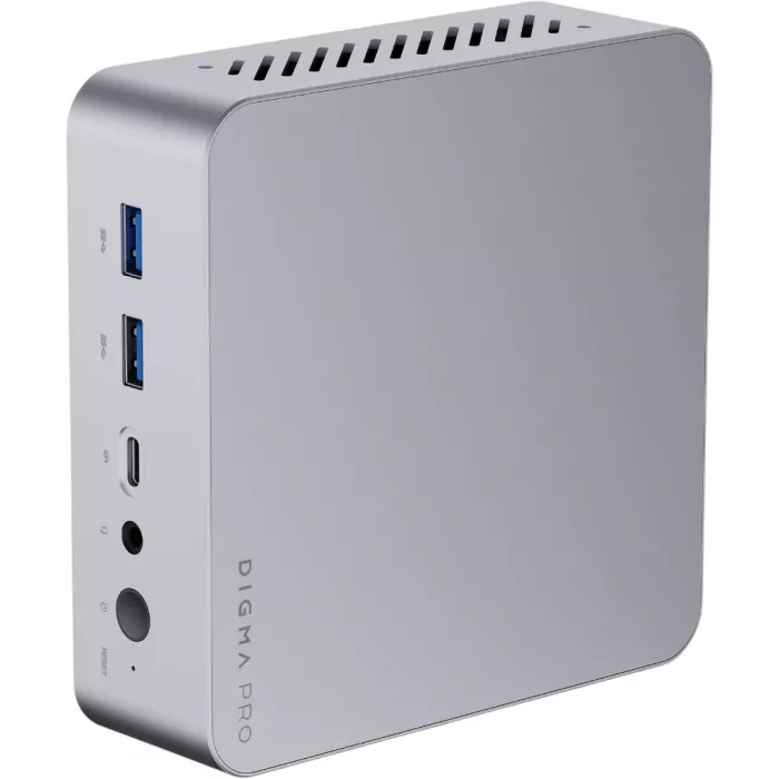 Неттоп Digma Pro Minimax X5 i5 13420H (2.1) 16Gb SSD512Gb UHDG Windows 11 Pro GbitEth WiFi BT 100W серебристый (DPP5-ADXW07)