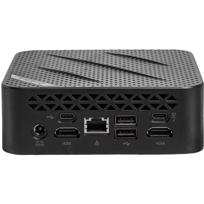Неттоп Digma Mini Office Cel N4505 (2) 8Gb SSD256Gb UHDG 750 Windows 11 Pro GbitEth WiFi BT 45W черный (RUS) (DPCN-8CXW02)