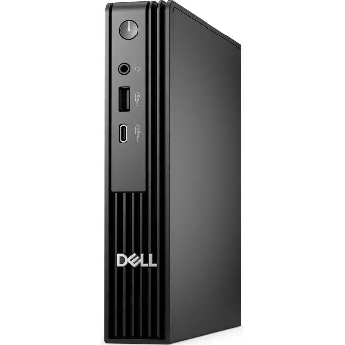 Неттоп Dell Pro QCM1250 Micro i5 14500T (1.7) 16Gb SSD512Gb UHDG 770 Windows 11 Pro GbitEth WiFi BT 90W мышь клавиатура черный (DPM-5811)