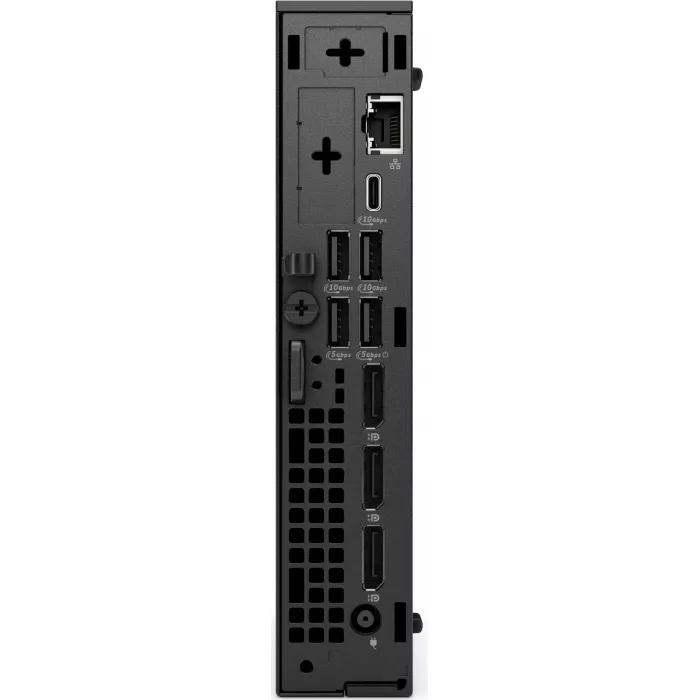 Неттоп Dell Pro Plus QBM1250 Micro Core Ultra 9 285 (2.5) 32Gb SSD1Tb Graphics Windows 11 Pro GbitEth WiFi BT 180W мышь клавиатура черный (DPMPLUS-9311)
