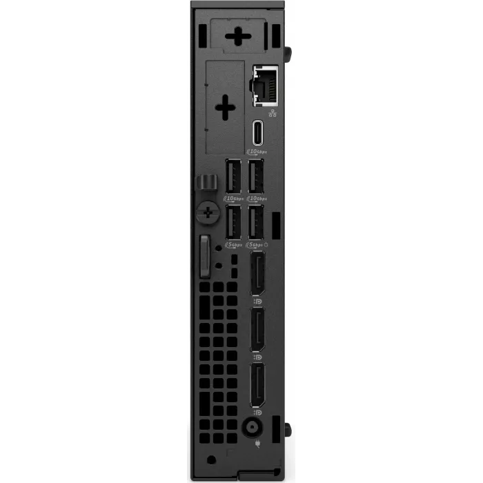 Неттоп Dell Pro Plus QBM1250 Micro Core Ultra 7 265 (2.4) 32Gb SSD1Tb Graphics Windows 11 Pro GbitEth WiFi BT 180W мышь клавиатура черный (DPMP-7241)
