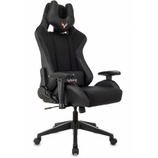 Кресло игровое Zombie Viking 4 Aero черный ткань/эко.кожа с подголов. крестов. пластик