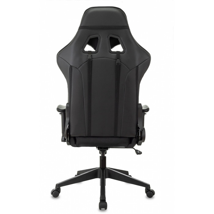 Кресло игровое Zombie Viking 4 Aero черный ткань/эко.кожа с подголов. крестов. пластик