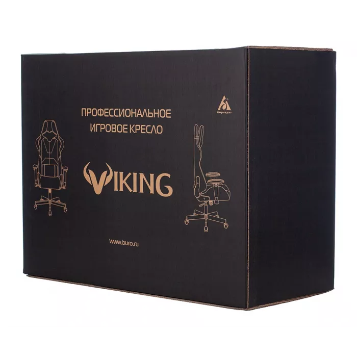Кресло игровое Zombie Viking Knight синий Light-27 с подголов. крестов. металл