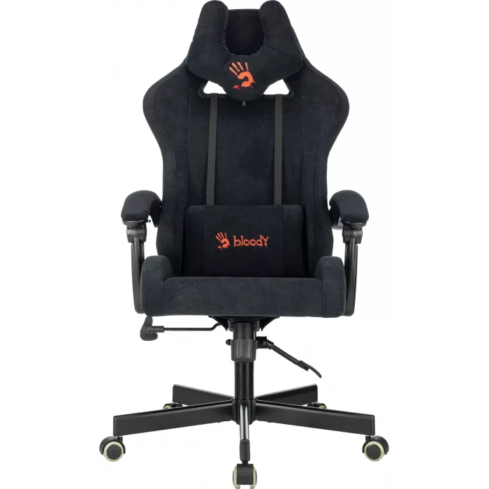 Кресло игровое A4Tech Bloody GC-560 черный Formula 999 искусственная замша с подголов. крестов. металл