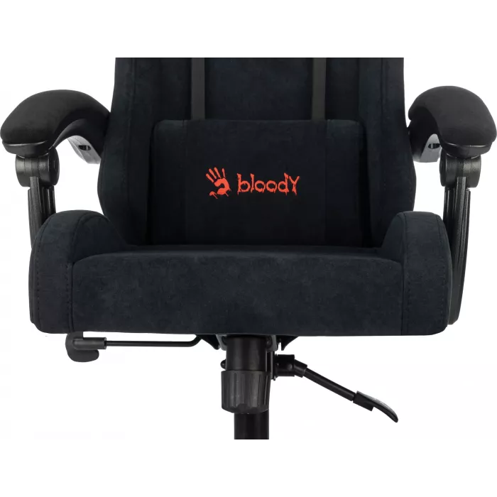 Кресло игровое A4Tech Bloody GC-560 черный Formula 999 искусственная замша с подголов. крестов. металл