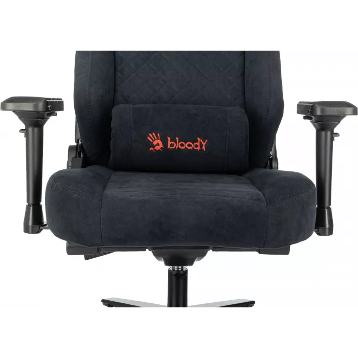 Кресло игровое A4Tech Bloody GC-660 черный Formula 999 искусственная замша с подголов. крестов. металл