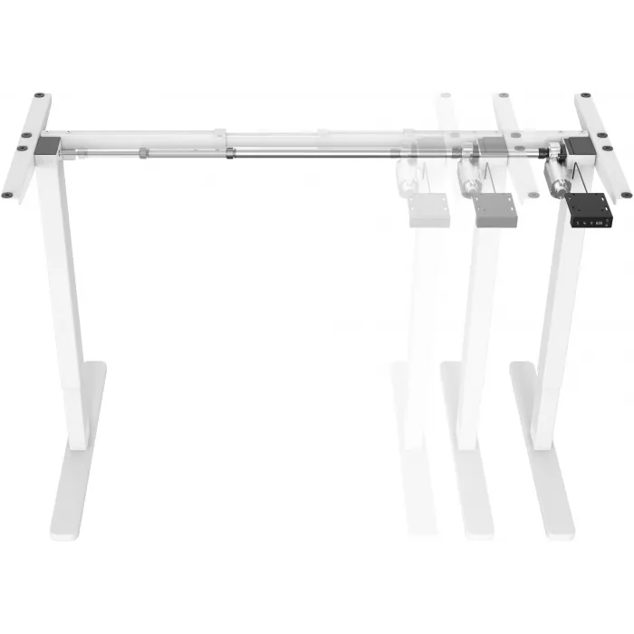 Подстолье Cactus CS-EDF электропривод каркас белый 140x72x60см (CS-EDF-WT)