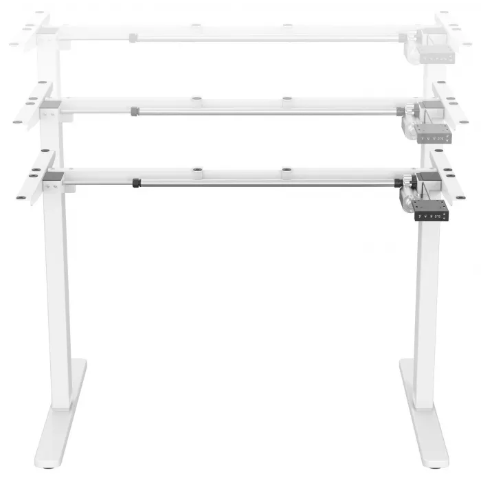 Подстолье Cactus CS-EDF электропривод каркас белый 140x72x60см (CS-EDF-WT)