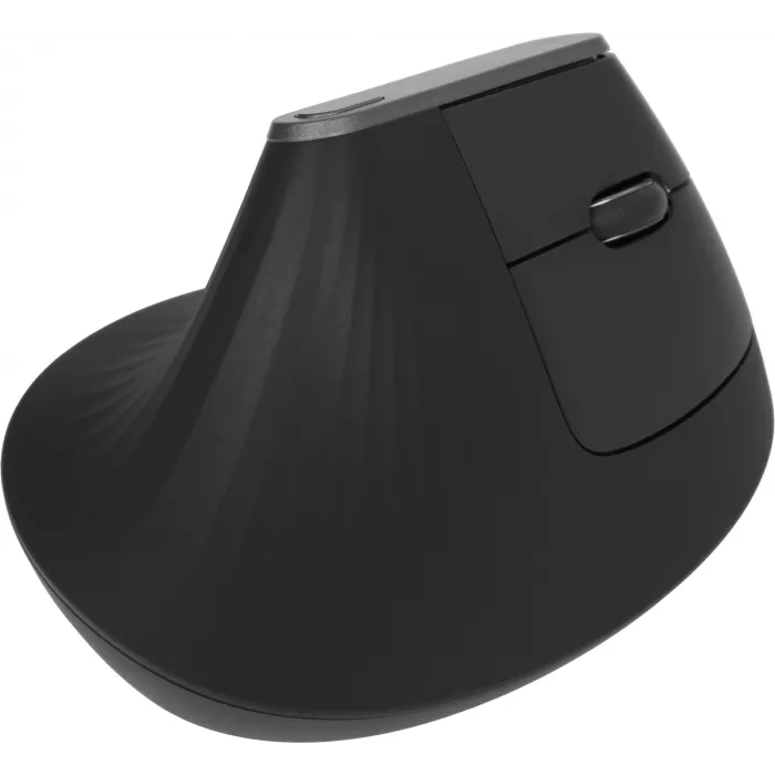 Мышь Logitech MX Vertical черный/серебристый оптическая 4000dpi беспров. BT/Radio USB 4but (910-005449)