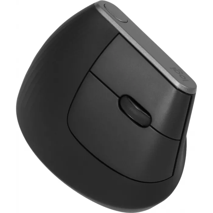 Мышь Logitech MX Vertical черный/серебристый оптическая 4000dpi беспров. BT/Radio USB 4but (910-005449)
