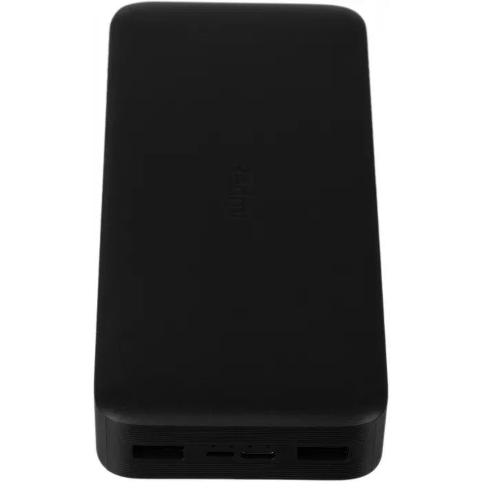 Мобильный аккумулятор Xiaomi Redmi PB200LZM 20000mAh QC3.0 18W 2.4A 2xUSB-A черный (VXN4304GL)