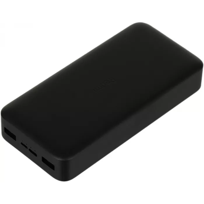 Мобильный аккумулятор Xiaomi Redmi PB200LZM 20000mAh QC3.0 18W 2.4A 2xUSB-A черный (VXN4304GL)