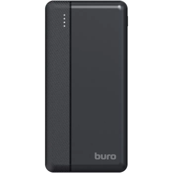Мобильный аккумулятор Buro BP10A 10000mAh 10W 2A 2xUSB-A/USB-C черный (BP10A10PBK)
