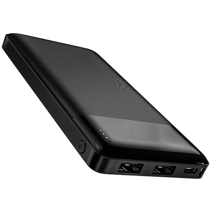 Мобильный аккумулятор Hoco J72 Easy travel 10000mAh 2A 2xUSB-A черный