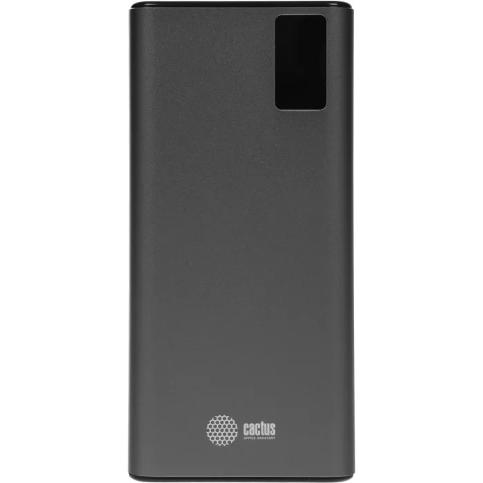 Мобильный аккумулятор Cactus CS-PBFSFA-20000 20000mAh 22.5W 4.5A 2xUSB-A/USB-C серый