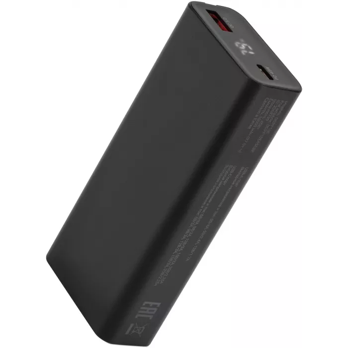 Мобильный аккумулятор Digma DGPF10E 10000mAh QC3.0/PD3.0 45W 4.5A USB-A/USB-C черный (DGPF10E45ABK)