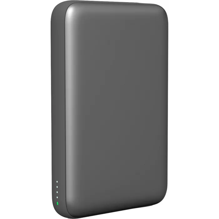 Мобильный аккумулятор Magssory PBN013m 10000mAh QC/PD 15W 3A USB-C беспров.зар. серый