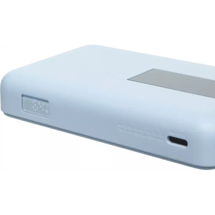 Мобильный аккумулятор Xiaomi Magnetic BHR08PCGL 10000mAh QC3.0/PD3.0 33W 3A USB-C беспров.зар. голубой