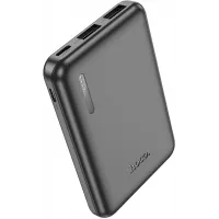 Мобильный аккумулятор Hoco J115 5000mAh 18.5W 2A 2xUSB-A черный