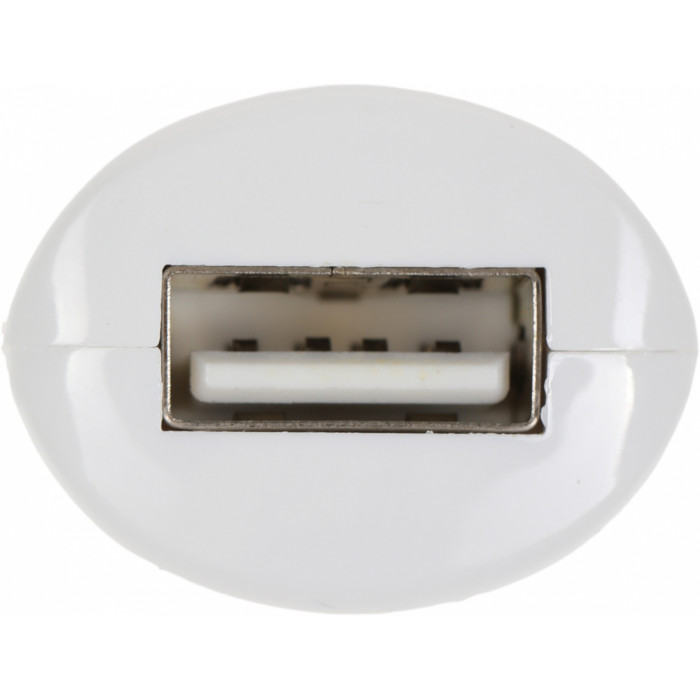 Автомобильное зар./устр. Hama H-183266 12W 2.4A USB для Apple белый (00183266)