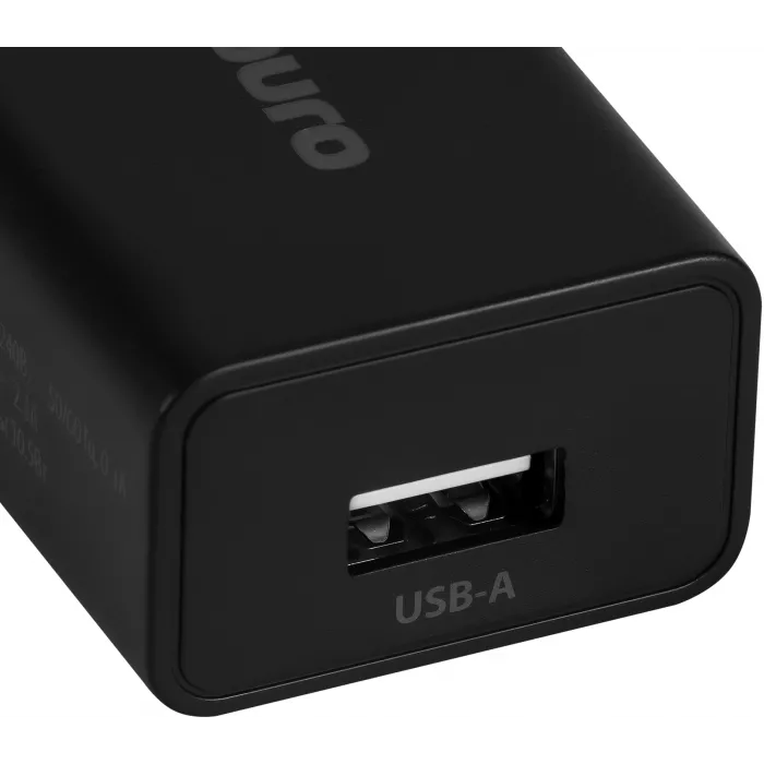 Сетевое зар./устр. Buro BUWA1 10.5W 2.1A USB-A черный (BUWA10S100BK)