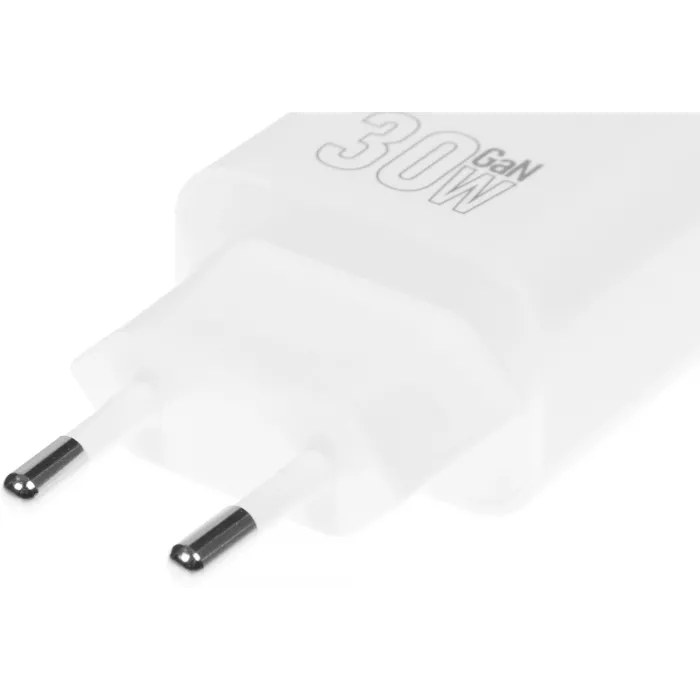 Сетевое зар./устр. Hoco N63 Gentle 30W 3A (PD+QC) USB Type-C универсальное белый